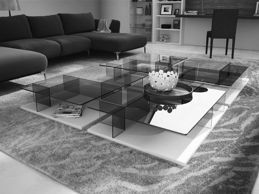 CT 160 The CT 160 coffee table in sizes of 80 x 80 cm and 110 x 80 cm offers three different plinth versions.