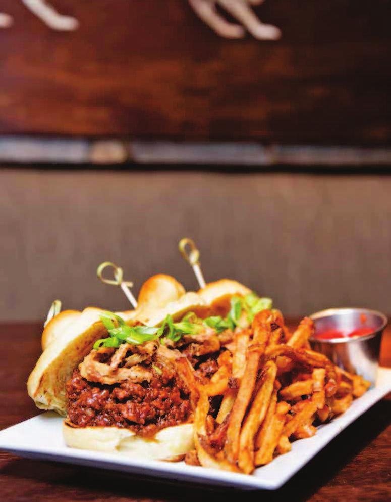TM SAVOR Angry Orchard Sloppy Joes, Bull Market s signature