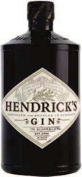 Made in a Scottish distillery by William Grant & Sons, Hendrick s Gin yields a rose and cucumber essence along with a juniper infusion.