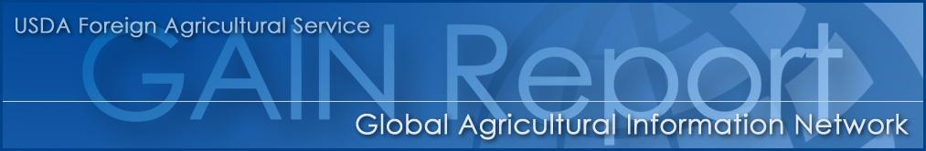 THIS REPORT CONTAINS ASSESSMENTS OF COMMODITY AND TRADE ISSUES MADE BY USDA STAFF AND NOT NECESSARILY STATEMENTS OF OFFICIAL U.S. GOVERNMENT POLICY Voluntary - Public China - Peoples Republic of