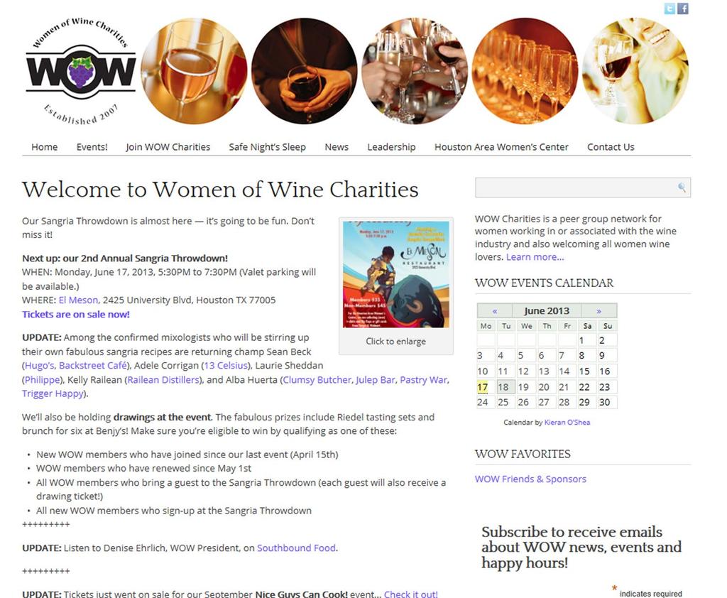 Online Statistics & Growth / Potential Reach As of Nov 2014 Statistics for WOWCharities.