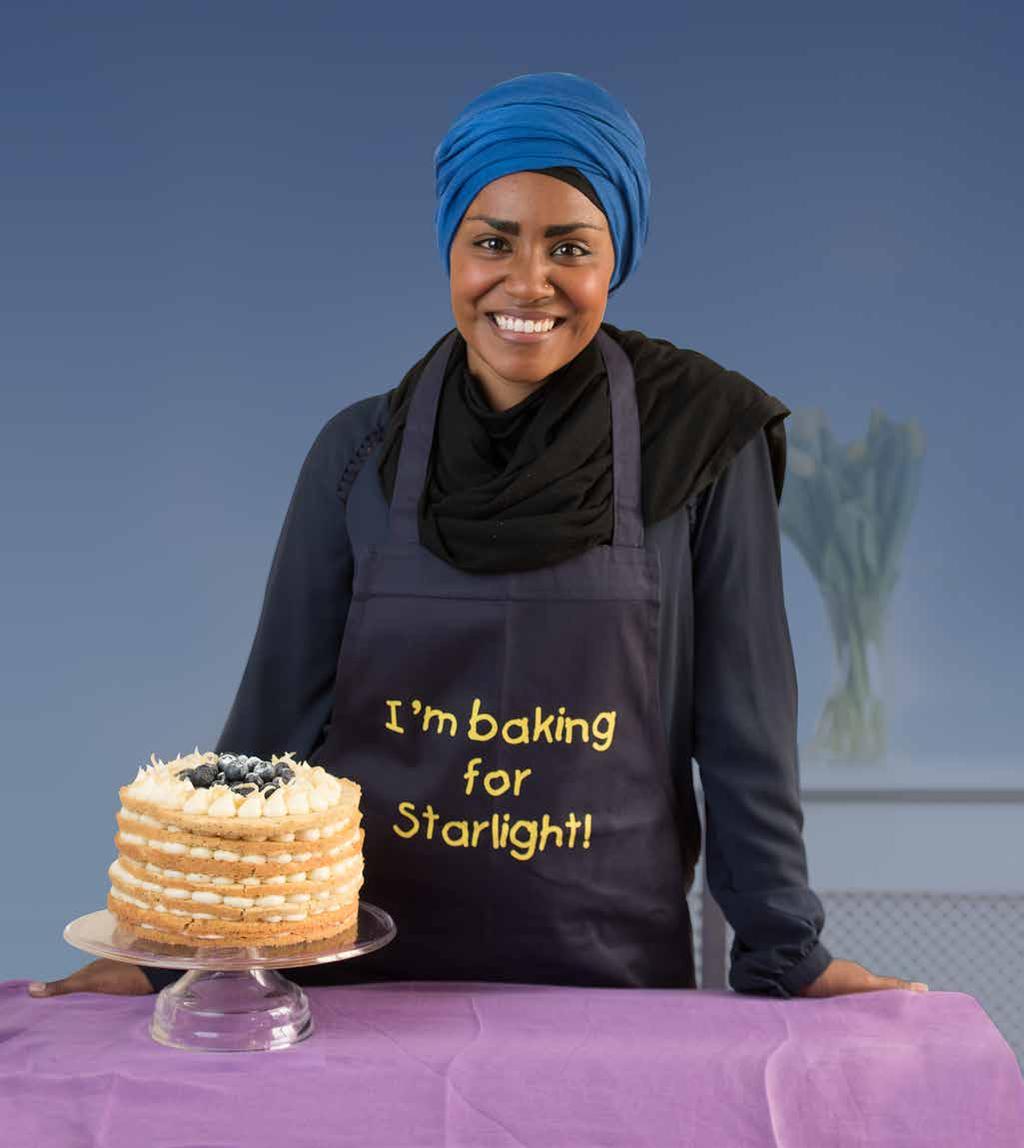 Nadiya s Lemon,Poppy Seed and Blueberry Celebration Cake Starlight s newest Ambassador and Great British Bake Off winner, Nadiya Hussain has created a very special