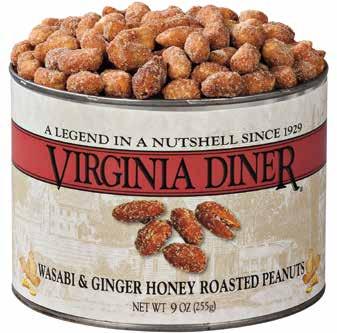 00 43905 SWEET ONION PEANUTS Cebolla Dulce Maní The Virginia Diner Sweet Onion Seasoned Peanuts will remind you of going to the farmers market