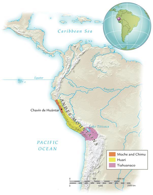 Andean Societies Migration into South America ca. 12,000 B.C.E.