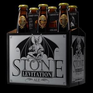 Stone Levitation Ale OG: 1.048 FG: 1.013 ABV: 4.