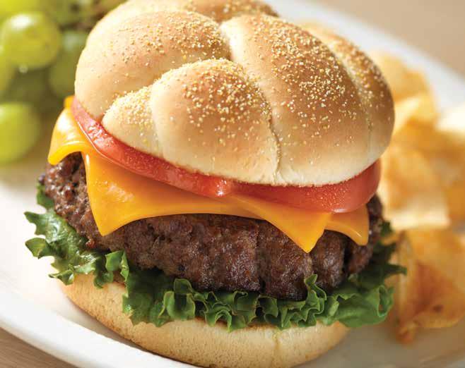 Beef Steak Burgers, Chopped Beef Steaks and Patties From restaurants and bars to cafeterias and stadiums, fully cooked burgers have never been more popular.