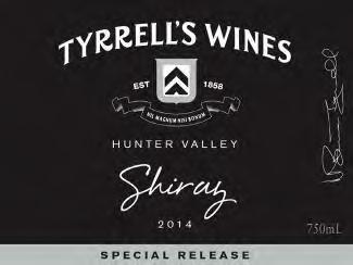 2014 SPECIAL RELEASE SHIRAZ Tyrrell' Wine Special Releae i reerve for unique parcel of fruit that, in a particular vintage, have qualitie an point of ifference to warrant being bottle an releae on