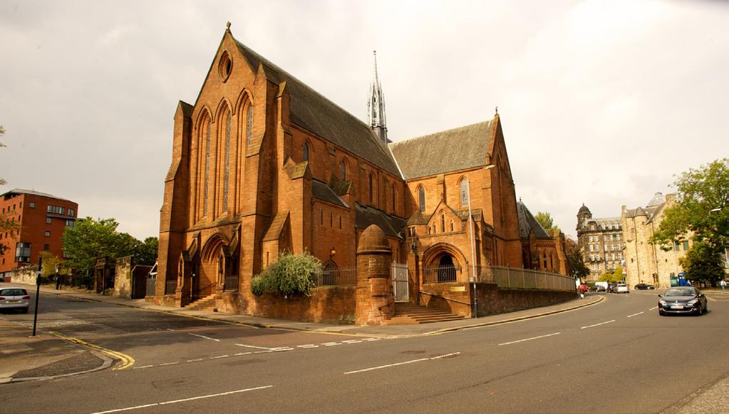 spectacular neo-gothic confection in red sandstone.