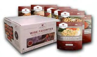 ) Includes six entrees and one breakfast (2 servings per pouch) for a total of 14 servings.