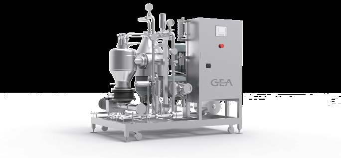 GEA plug & win 100 The right choice for growing medium-to-large-size creative breweries and established regional brewhouses.