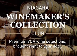 $52/mth 6 month gift $312 12 month gift $624 PELLER WINE CLUB Savour premium local wines every month.