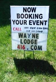 To find out more go to waynelodge416.