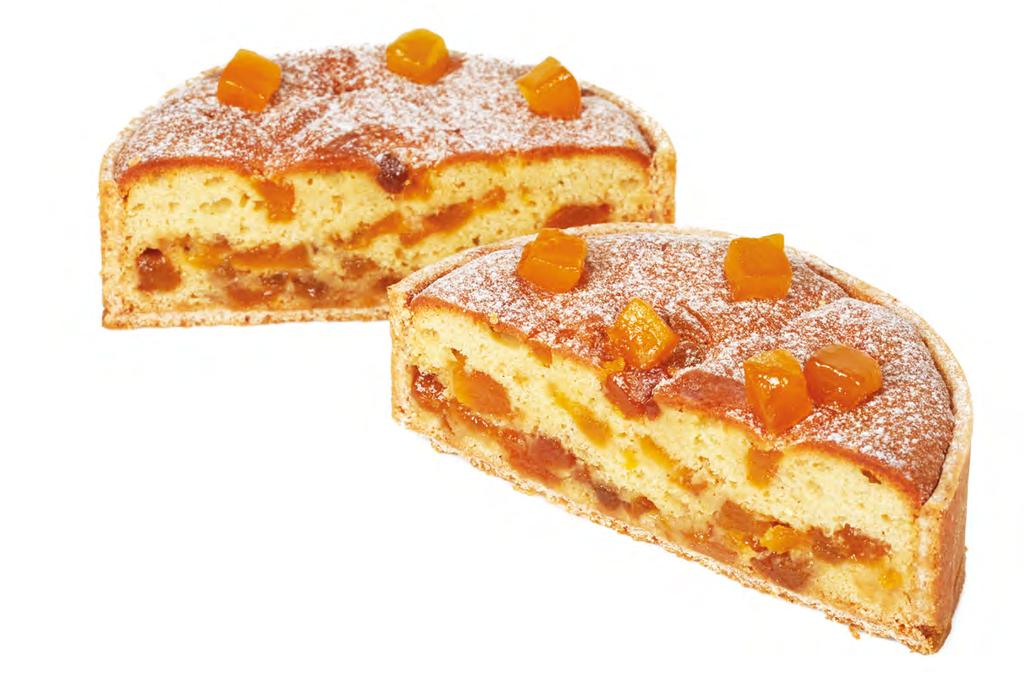 www.cesarin.it Tarts with Peaches / Oranges Filling 200 g. Cesarin TuttaFrutta Peaches/Oranges Assembly On the base of sugared pastry, lay 150 g. of moelleux pastry then cover with 100 g.