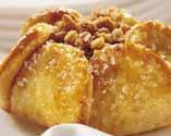 blossom Delicious baked apple and cinnamon wrapped in pastry an topped