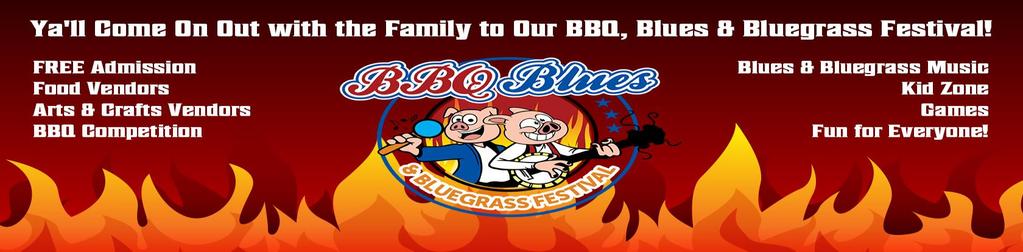 Rules BBQ Blues & Bluegrass Festival BBQ Contest The BBQ Blues & Bluegrass Contest will take place on Saturday- July 21, 2018, in conjunction with the BBQ Blues & Bluegrass Festival located in at