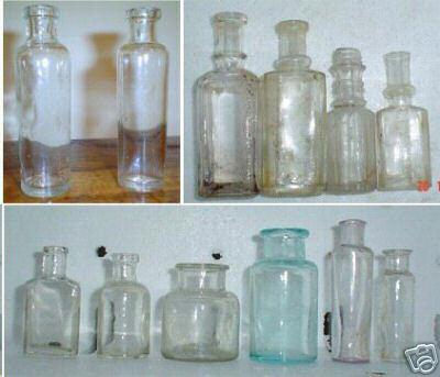 Top row assorted scent bottles.