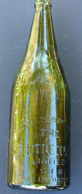 This bottle is early 1900s and is a 26 oz