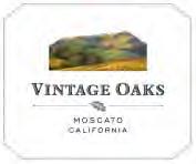 92 points - LA International Wine Competition 93 points - San Francisco International Wine Competition Vintage Oaks Moscato 2014 Light in color with the floral aromas of summer orange blossoms,