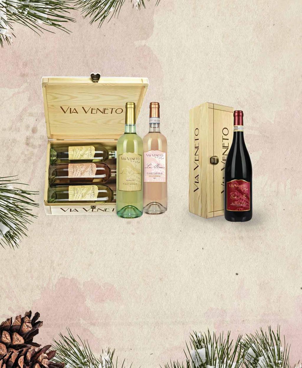 Premium Gift Selections Via Veneto Gift Box 3 Pack: Pinot