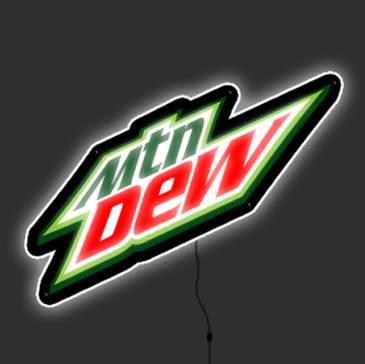 Page 1 of 19 On-Premise Permanent Merchandising Illuminated Signs LED Illuminated Mtn Dew Wall Sign $109.