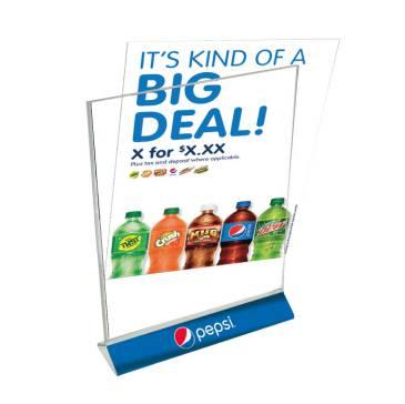 Page 4 of 19 Countertop & Tabletop Acrylic Table Sign 4x6 - Lipton (25 Pack) $37.25 (435451-LIP) Acrylic Table Sign 4x6 - (25 Pack) $37.