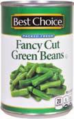 , Cut Beans, French Style Beans, Whole