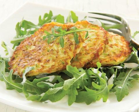 Success criteria: I am successful when I can use courgettes or other seasonal vegetables to make healthier fritters grate vegetables using a large-hole grater form similar-sized fritters, fry and