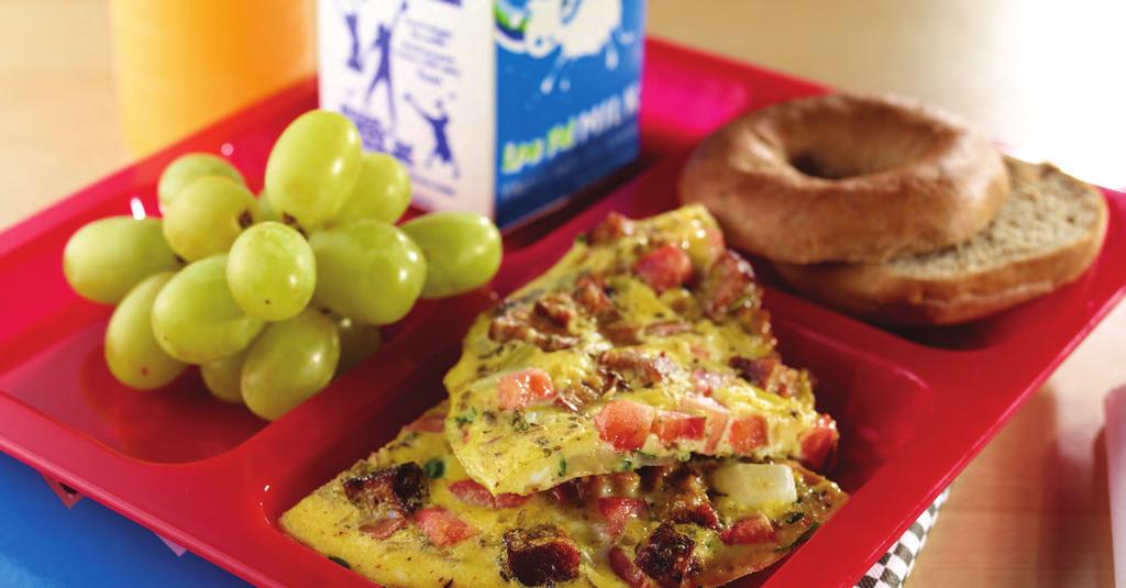 Spinach and Black Bean Frittata Yield: 5 servings Meat/Meat Alternate 2 Oz. Eq.