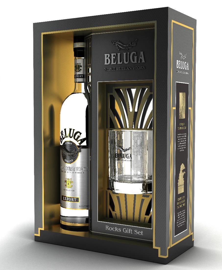 COMES WITH THE FREE BELUGA GLASS APPEARANCE = Cristal clear, with a shine. FLAVOUR = Fresh, elegant notes complemented by distinct scents of flowers and wheat.