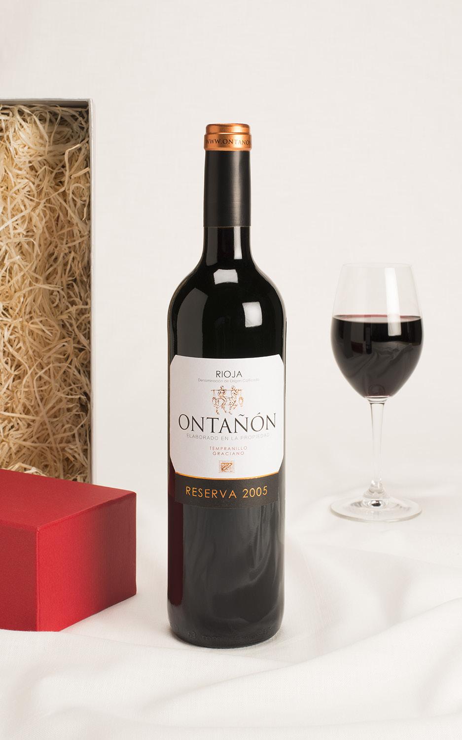 50 plus vat 1 bottle Rioja Gift Ontanon Rioja Reserva Packed in either a