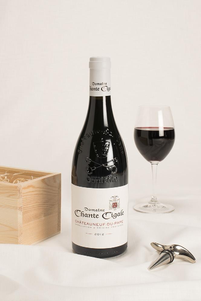 99 plus vat 1 bottle Chateauneuf du Pape Rouge Gift Domaine Chante Cigale