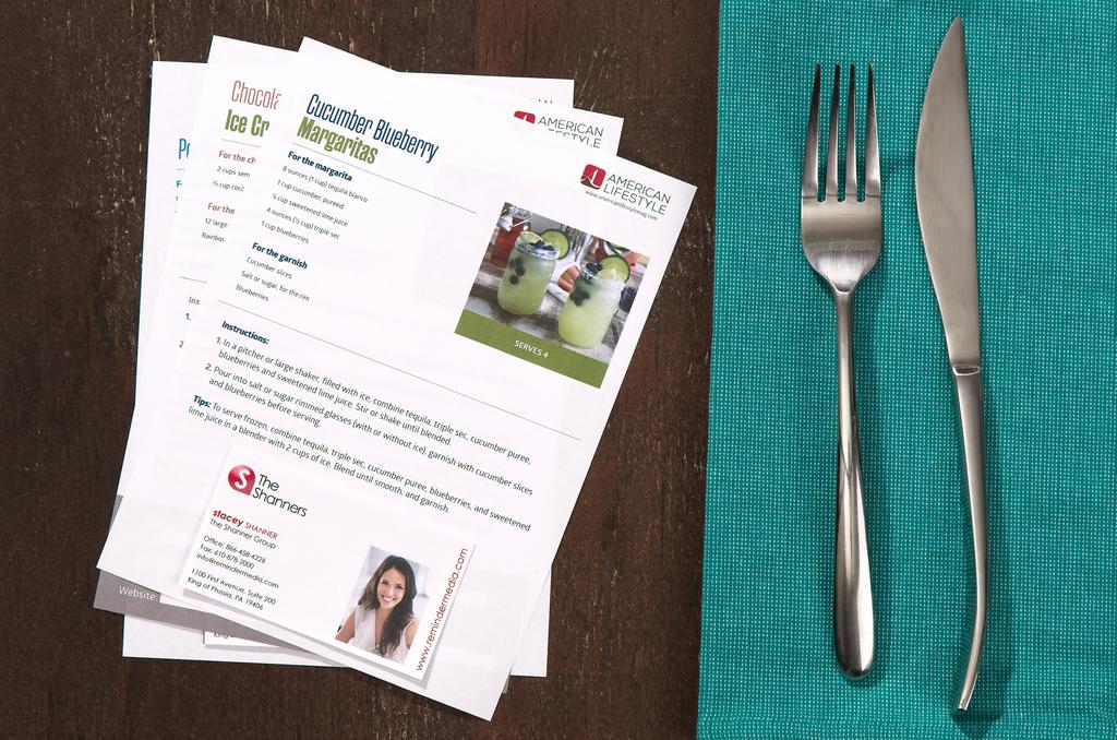 RECIPE CARDS Summertime Recipe Cards OVERVIEW: The summertime is ideal for cookouts and potlucks.