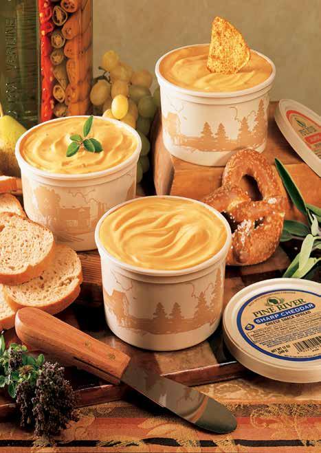 buttery and mellow Cheddar cheese spread is our