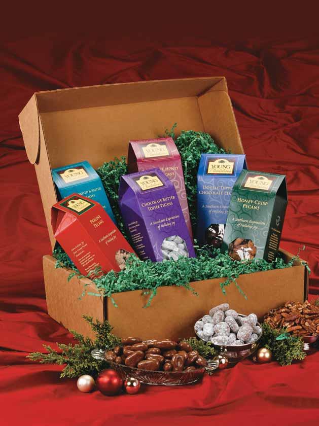 Talk to a Young s Gift Specialist: 800.729.8004 Variety Gift Box Three yummy flavors packed together make the perfect any occasion gift.