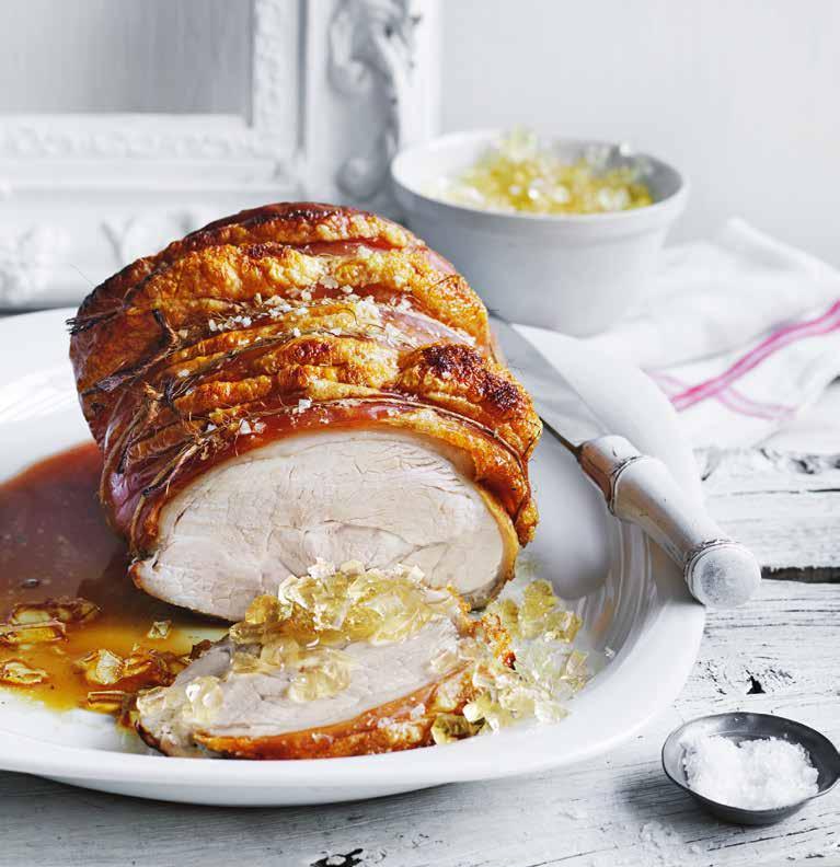TRY THIS RECIPE Make crackling wishes come true carve up Curtis roast pork and serve it with melt-in-your-mouth apple jelly gems.