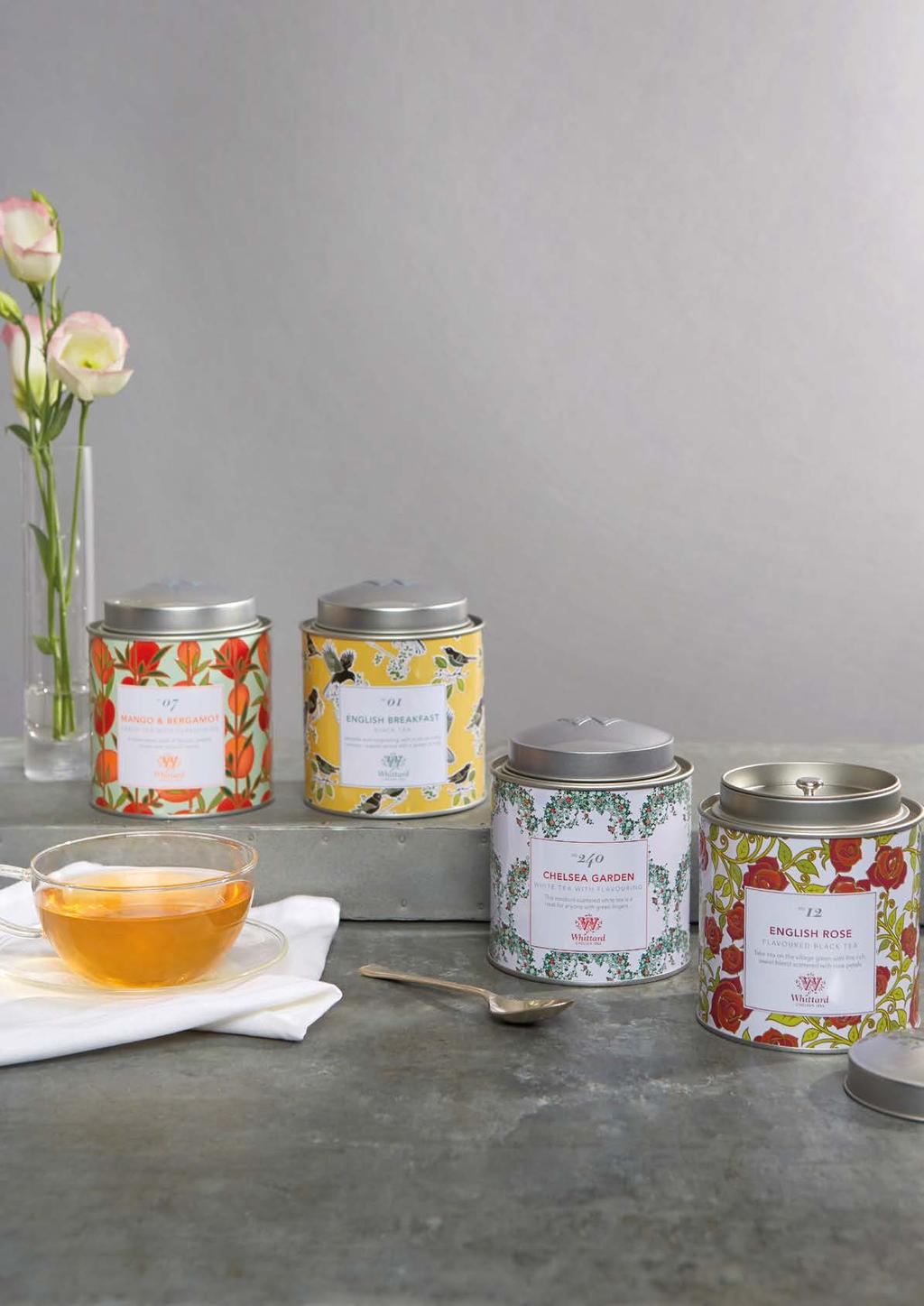 TEA DISCOVERIES Our Tea Discoveries collection showcases our most treasured blends, presented as a series of exquisite gifts and complemented by tea-infused