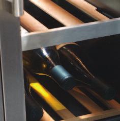 Caple wine cabinets are fitted with anti-vibration gaskets and low vibration compressors to prevent disturbance to the wine s sediment balance.