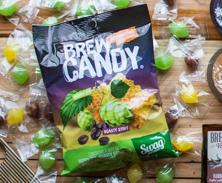 BREW CANDY BEER HOT SAUCE Beer-flavored hard candy? Yep, we did it!