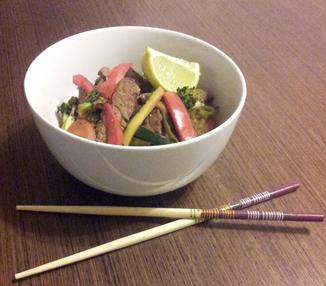 Beef Stir- fry Preparation time: 15 minutes Cooking time: 20 minutes 1 tsp.