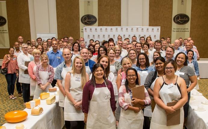 D A I R Y I N D U S T R Y S O U T H A F R I C A N D A I R Y C H A M P I O N S H I P S The South African Dairy Championships took place on 22 February 2018 at Grand West and was adjudicated by 84