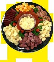 an assortment of cubed cheeses. Medium Tray (serves 16-20)...$49.