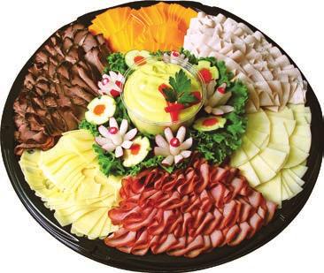 Meat & Cheese Meat & Cheese Tray Our most popular deli meats and cheeses on one tray.