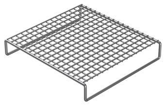 MT. ST. HELENS AESSORIES A. STANDARD BROILER GRATE 50RO-0017 Replacement 6 x 24" Standard Broiler Grate for the 34", 45", 57" and 72" Mt. St. Helens harbroiler.