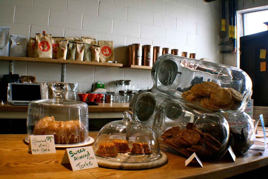 At Black Sheep customers can choose among a wide variety of coffees and homemade baked goods.