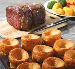 Remove the stress and mess of making your own Yorkshire Puddings with these charming Yorkshire Puddings made in the heart of Yorkshire.