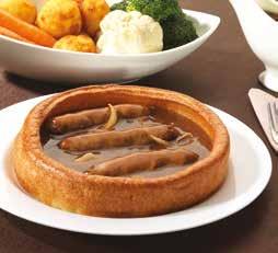 The Light and Crispy 3 and 4 Yorkshire Puddings are great for midweek and Sunday roasts.