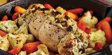 From our Family to yours Recipe of the Week Stuffed Pork Tenderloin & Roasted