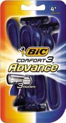 04) Comfort 3 Advance Razor 4-pack (reg. 3.70) 3 15 4 25 FIND IT AT THE CHECKOUT!