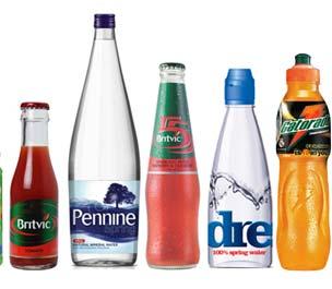 Stock Exchange in Dec 2005, market capitalization of > 700 million (3) 1.4 billion litres of soft drinks sold in GB in 2007 716.3 million of group net revenues; 126.