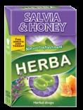 FOR MOUTH AND THROAT HERBA ORIGINAL FOR FRESH BREATH HERBA ORIGINAL traditional herbal flavour with an extract of